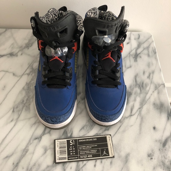 Nike Air Jordan Spizike - Blue Ribbon - Picture 7 of 8